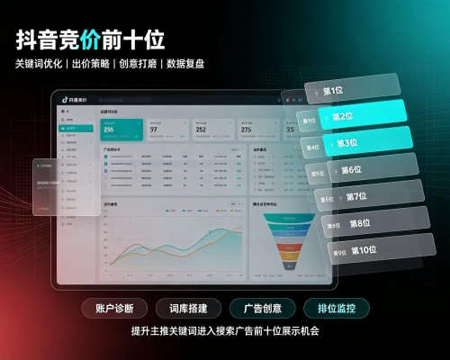 蒙山抖音搜索竞价